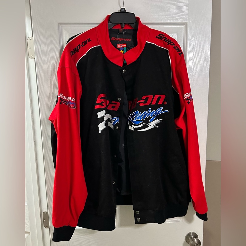 Mens Snap on Racing Jacket